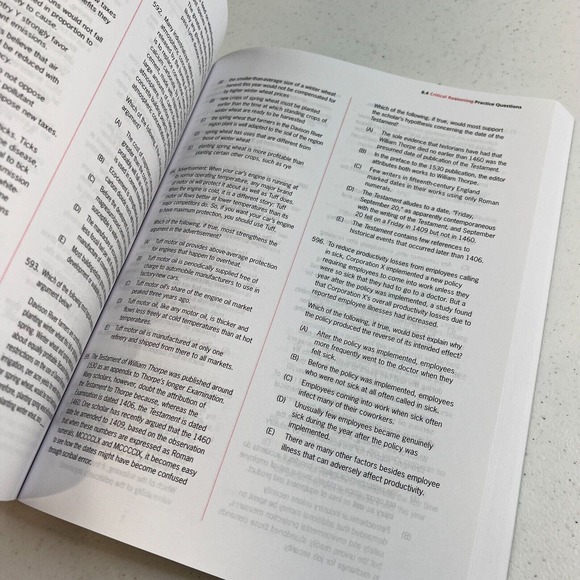 2018 Wiley GMAT Official Guide Quantitative Review, Verbal Review Book+Online 3x - Picture 9 of 15